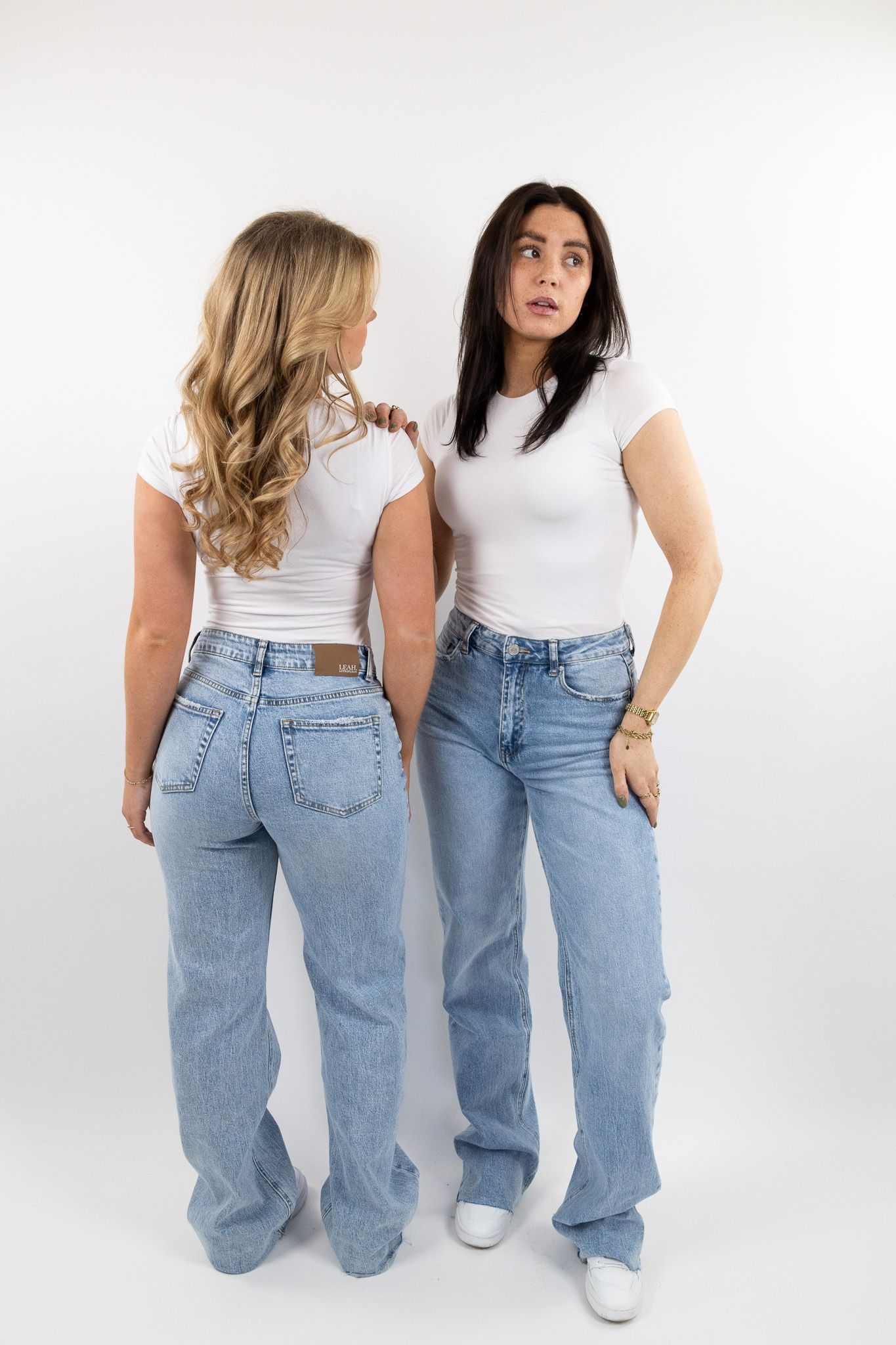 Leah mid waist jeans tall - stretch