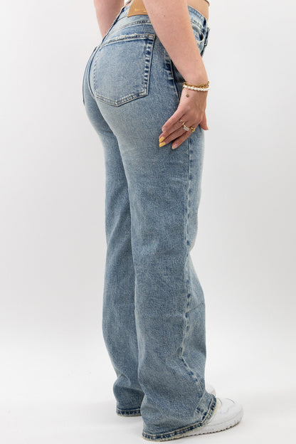 Leya wide leg jeans - stretch