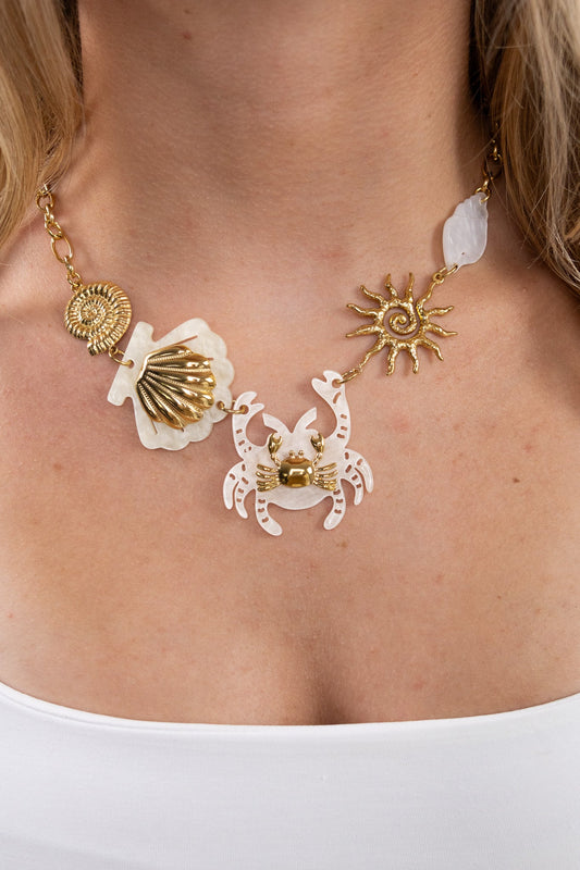 Crabby Coast Necklace