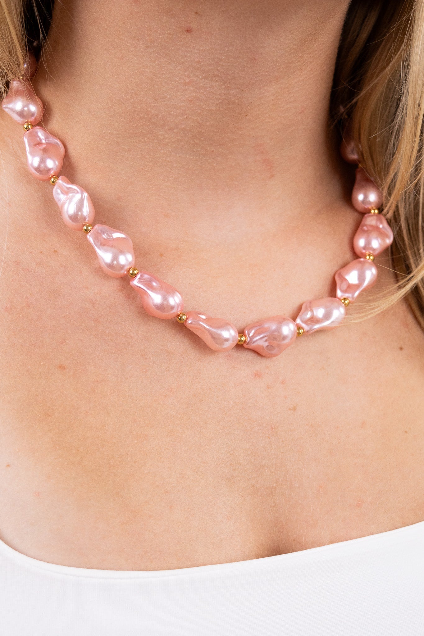 Bubble Pearl Necklace