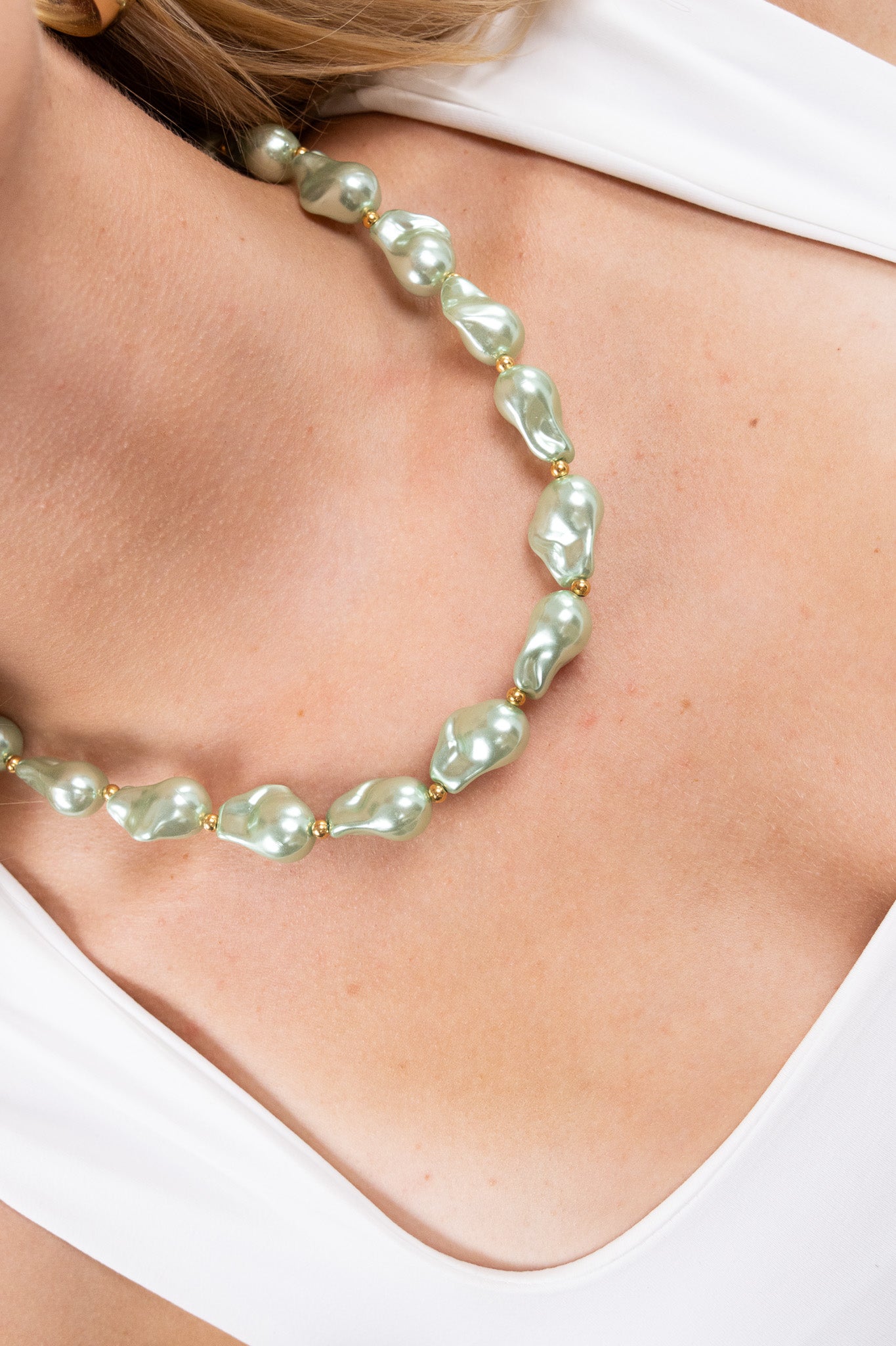 Bubble Pearl Necklace