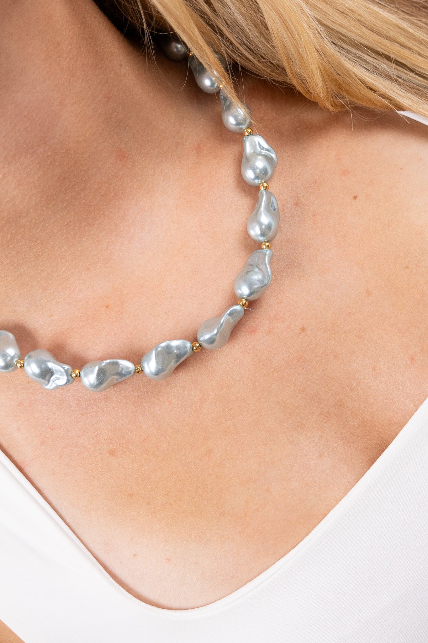 Bubble Pearl Necklace