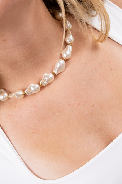 Bubble Pearl Necklace