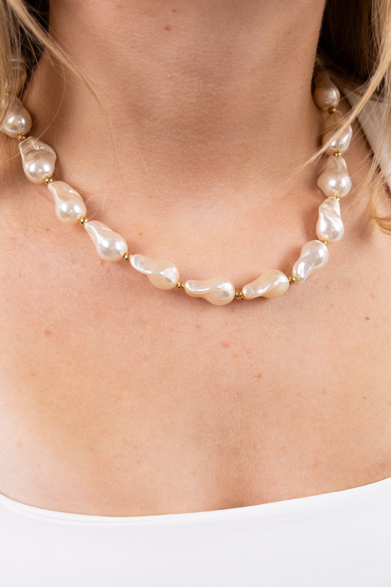Bubble Pearl Necklace