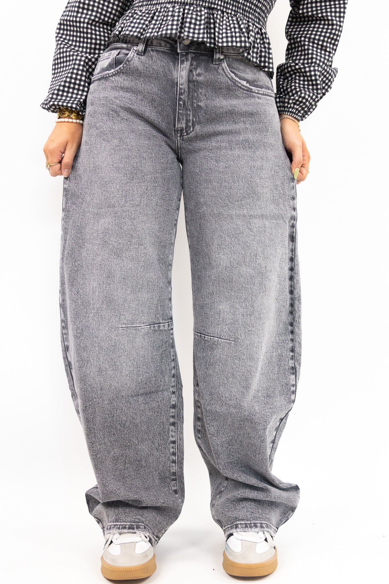 Gaia balloon jeans - stretch