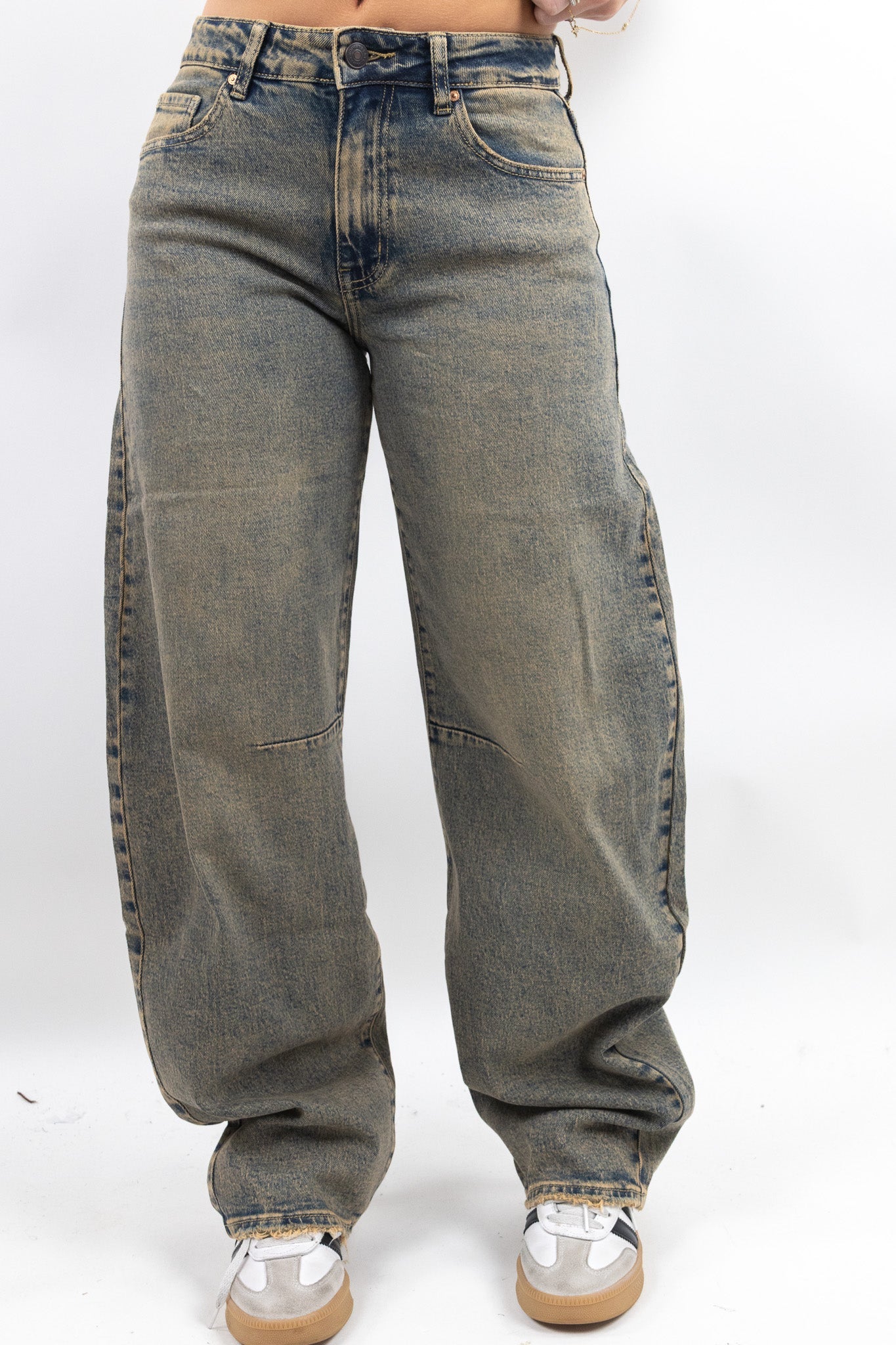 Gaia balloon jeans - stretch