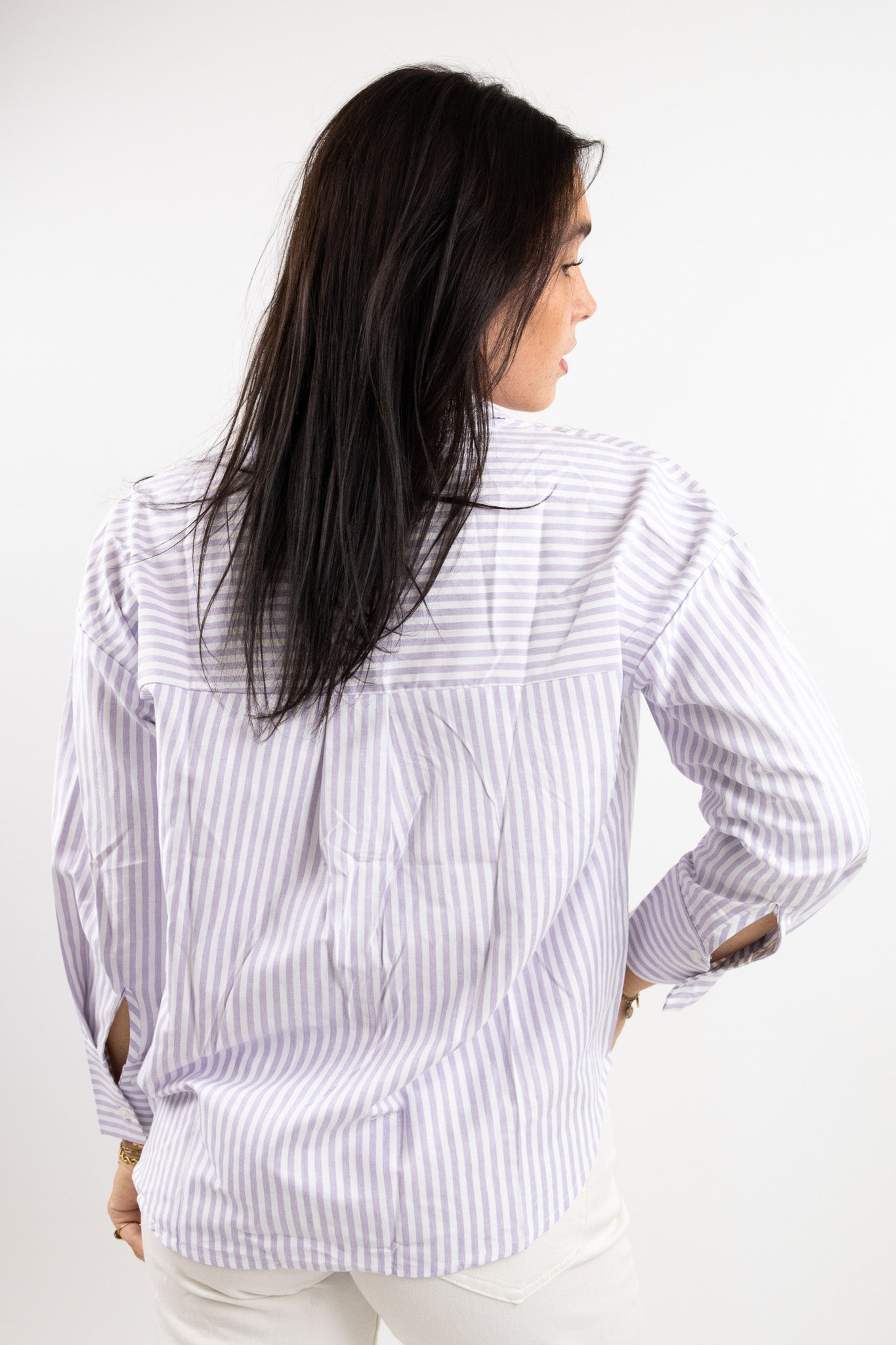 Chloe striped blouse