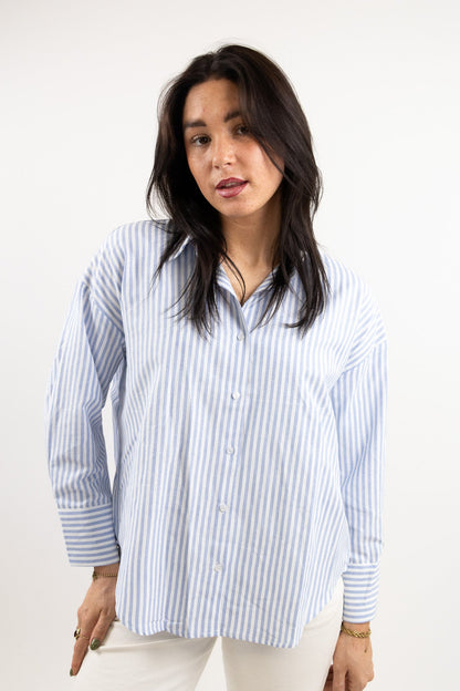 Chloe striped blouse