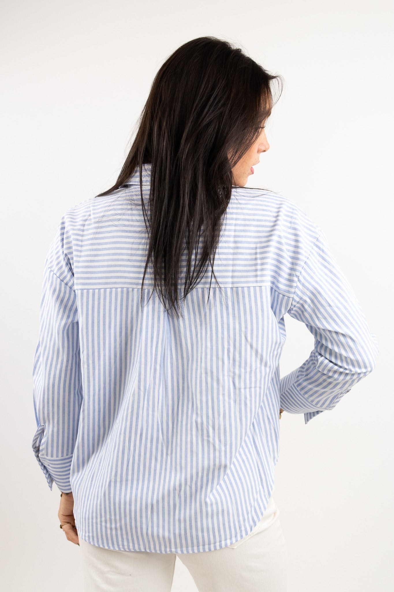 Chloe striped blouse
