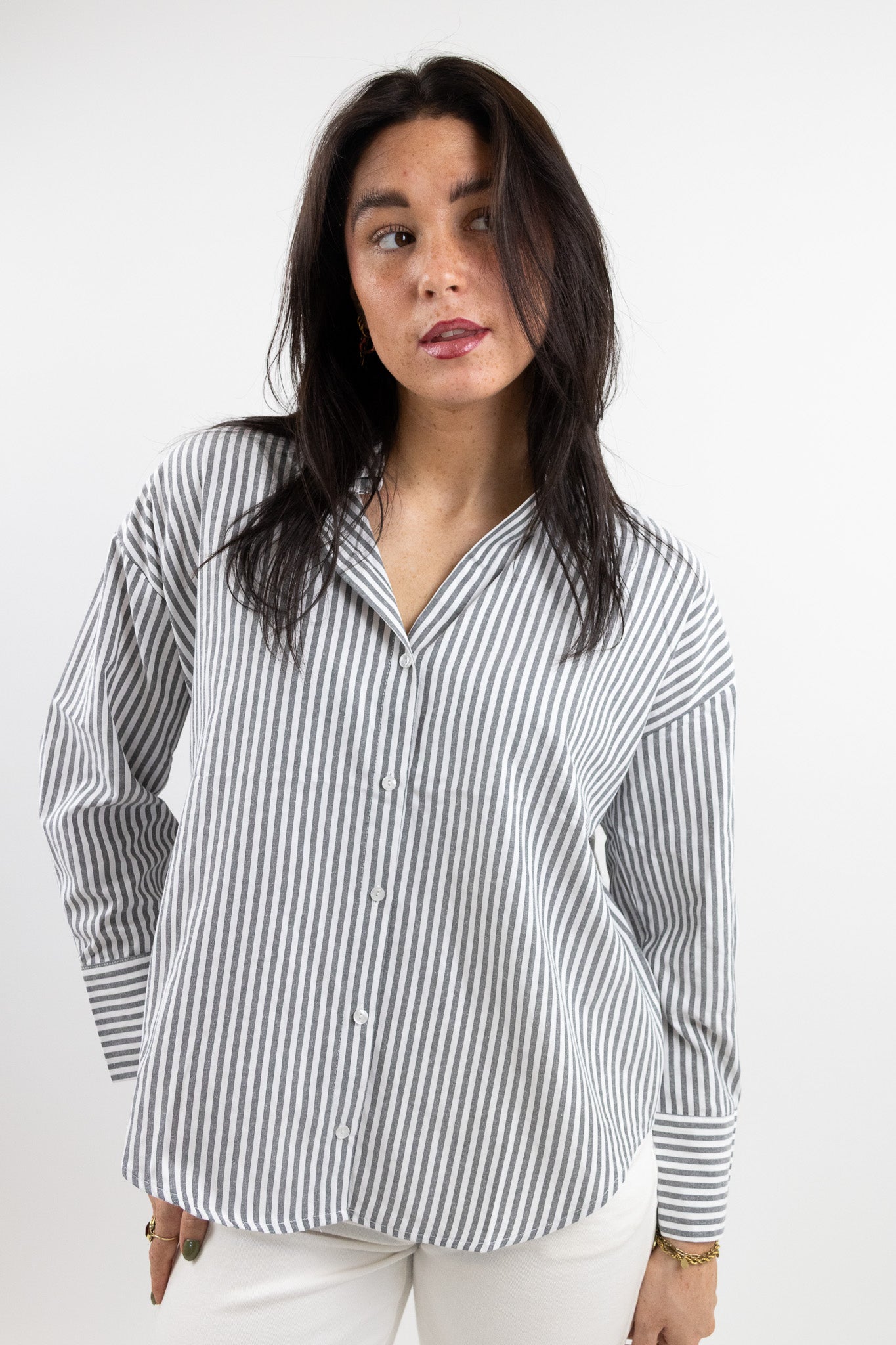 Chloe striped blouse