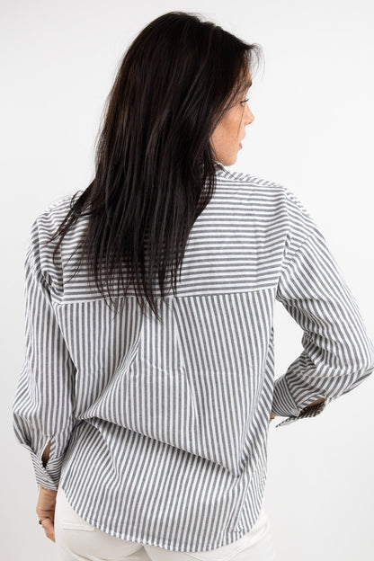 Chloe striped blouse