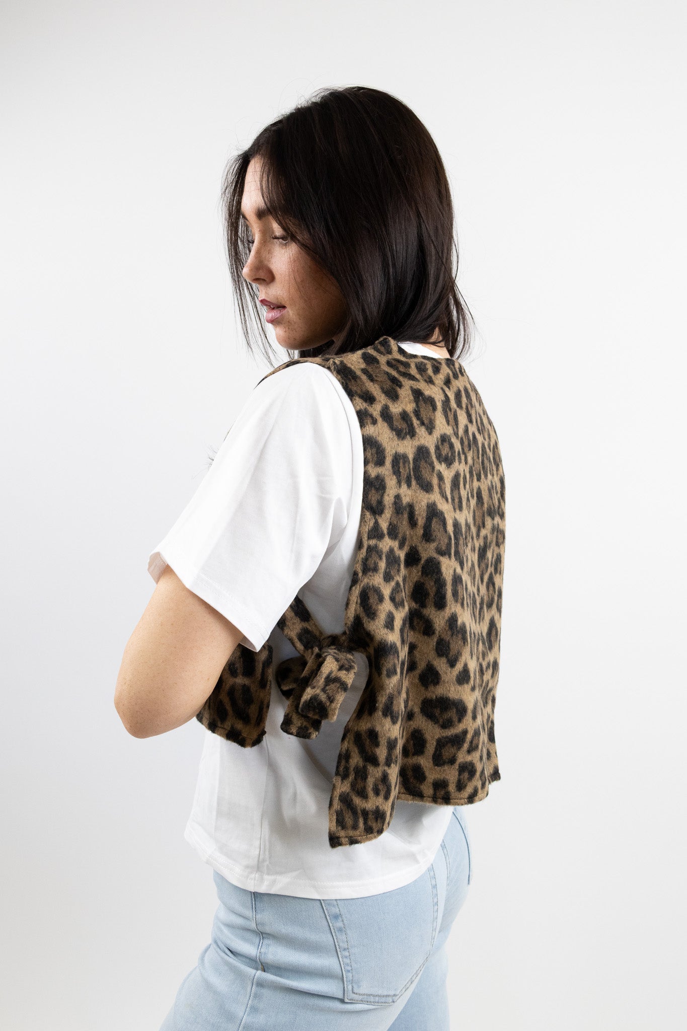 Vivi leopard gilet