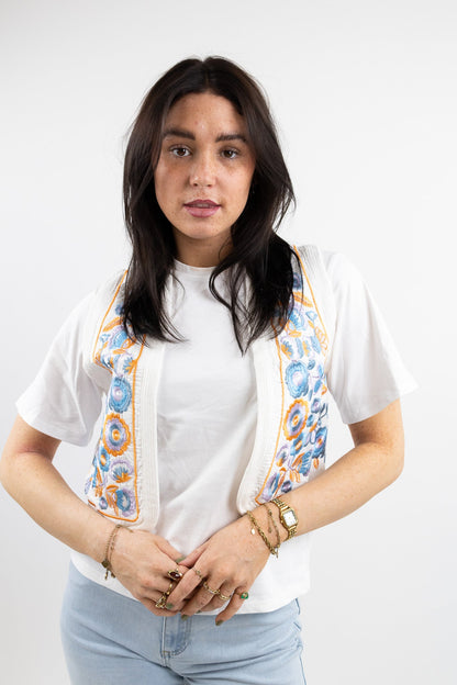 Flo flower gilet