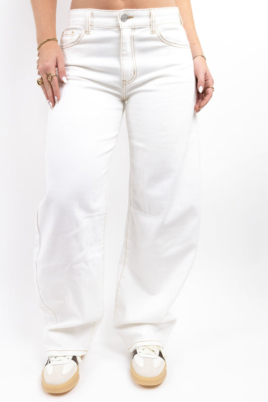Gaia balloon jeans - stretch