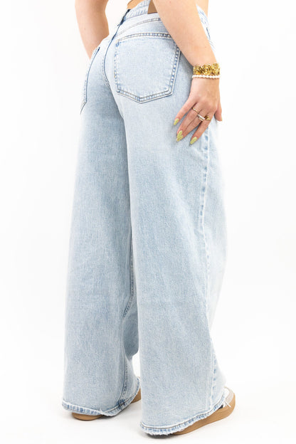 Baggy Fit Wide Leg Jeans