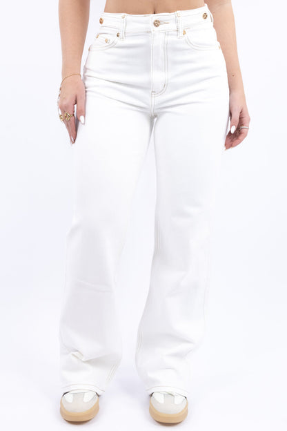 High Waist Wide Leg Jeans