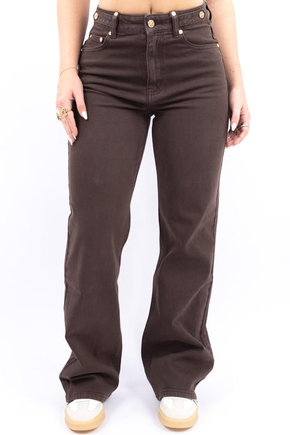 High Waist Wide Leg Jeans