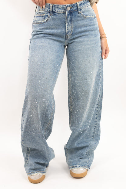 The Glitter Baggy Jeans - Tall