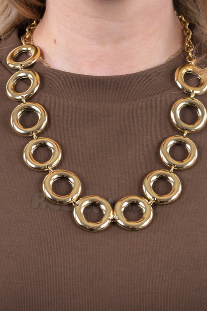 Bold Circle Necklace