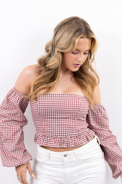 Fienna off shoulder top