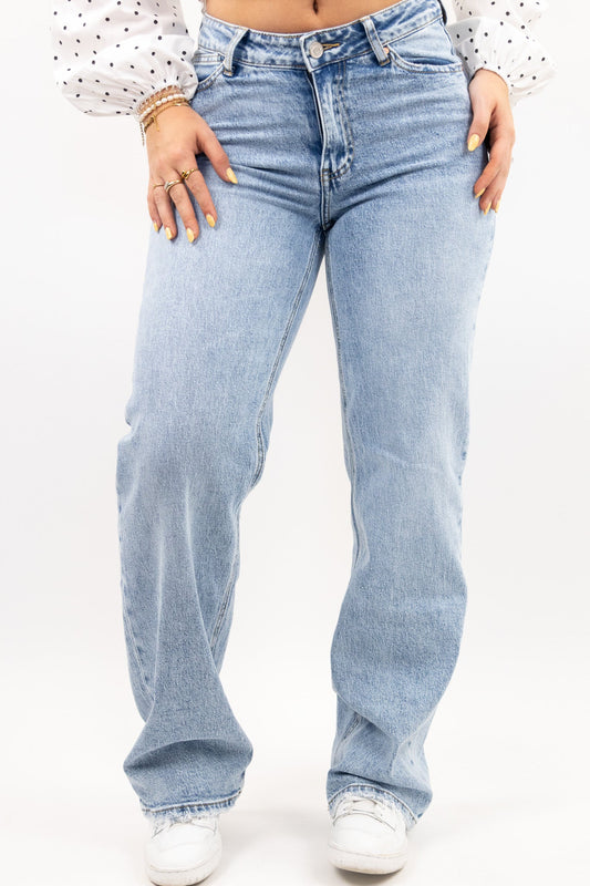 Lumi mid waist jeans - stretch