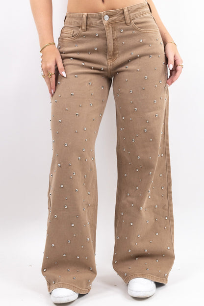 Studded Baggy Jeans