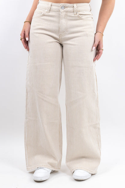 Striped Baggy Jeans