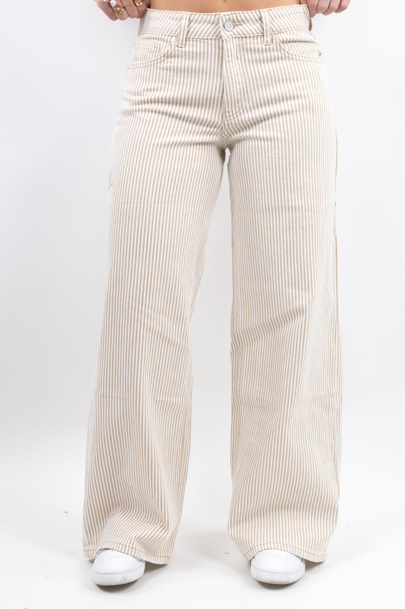 Striped Baggy Jeans