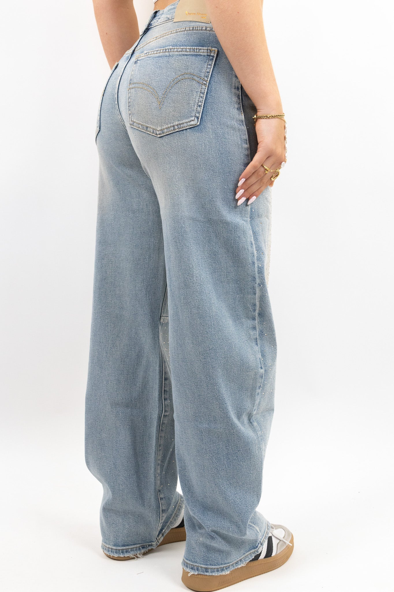 Gaia Glitter Balloon Jeans
