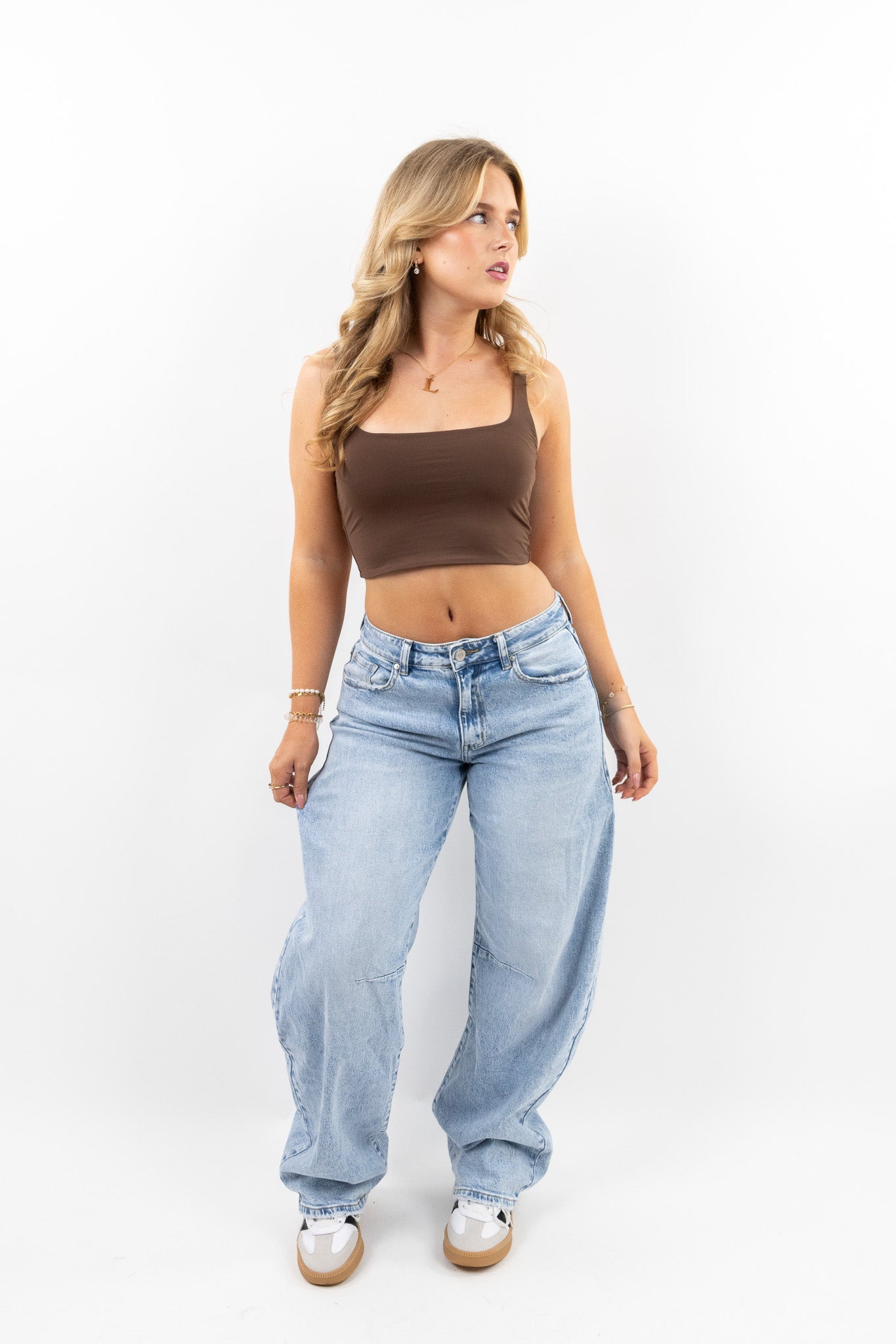 Gaia balloon jeans - stretch
