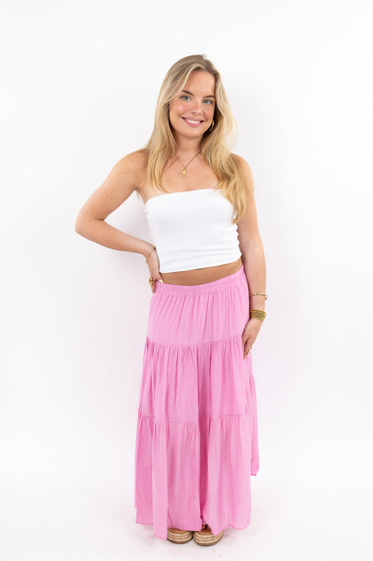Soleil maxi skirt