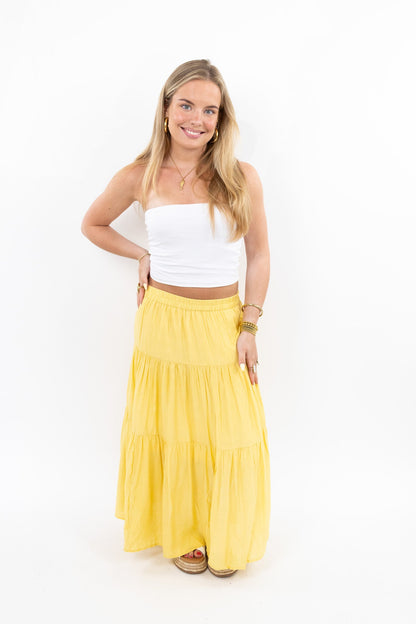Soleil maxi skirt