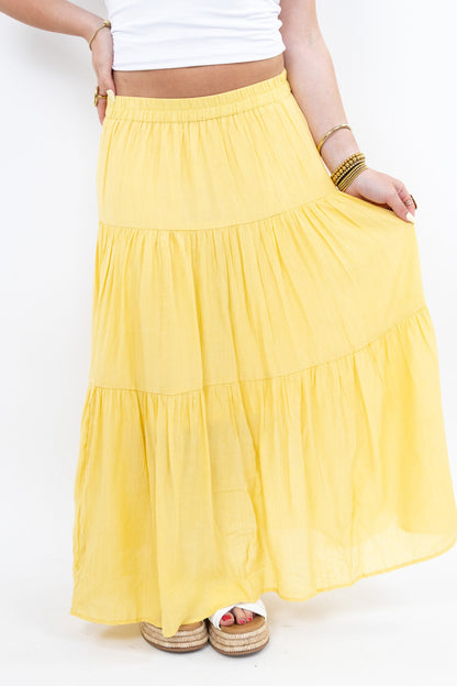 Soleil maxi skirt