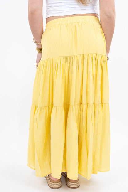 Soleil maxi skirt