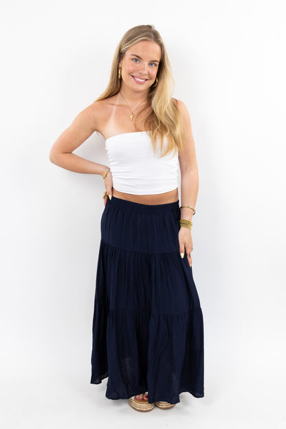 Soleil maxi skirt