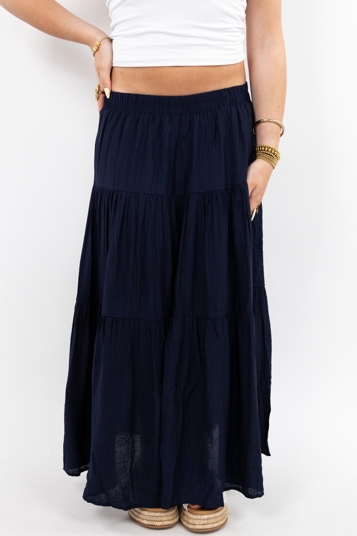 Soleil maxi skirt