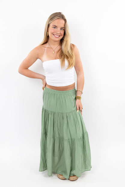 Soleil maxi skirt