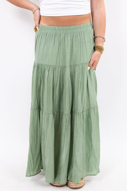Soleil maxi skirt