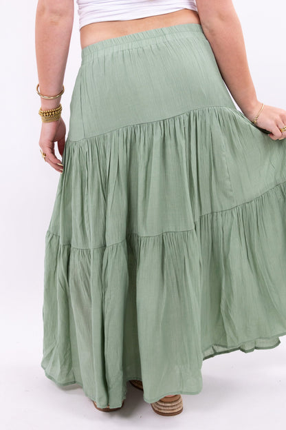 Soleil maxi skirt