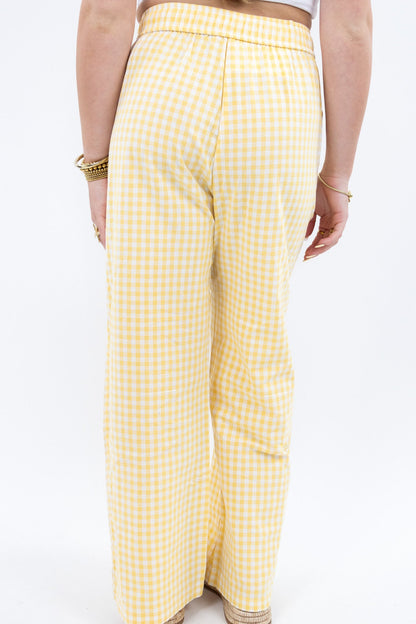 Gingham pants