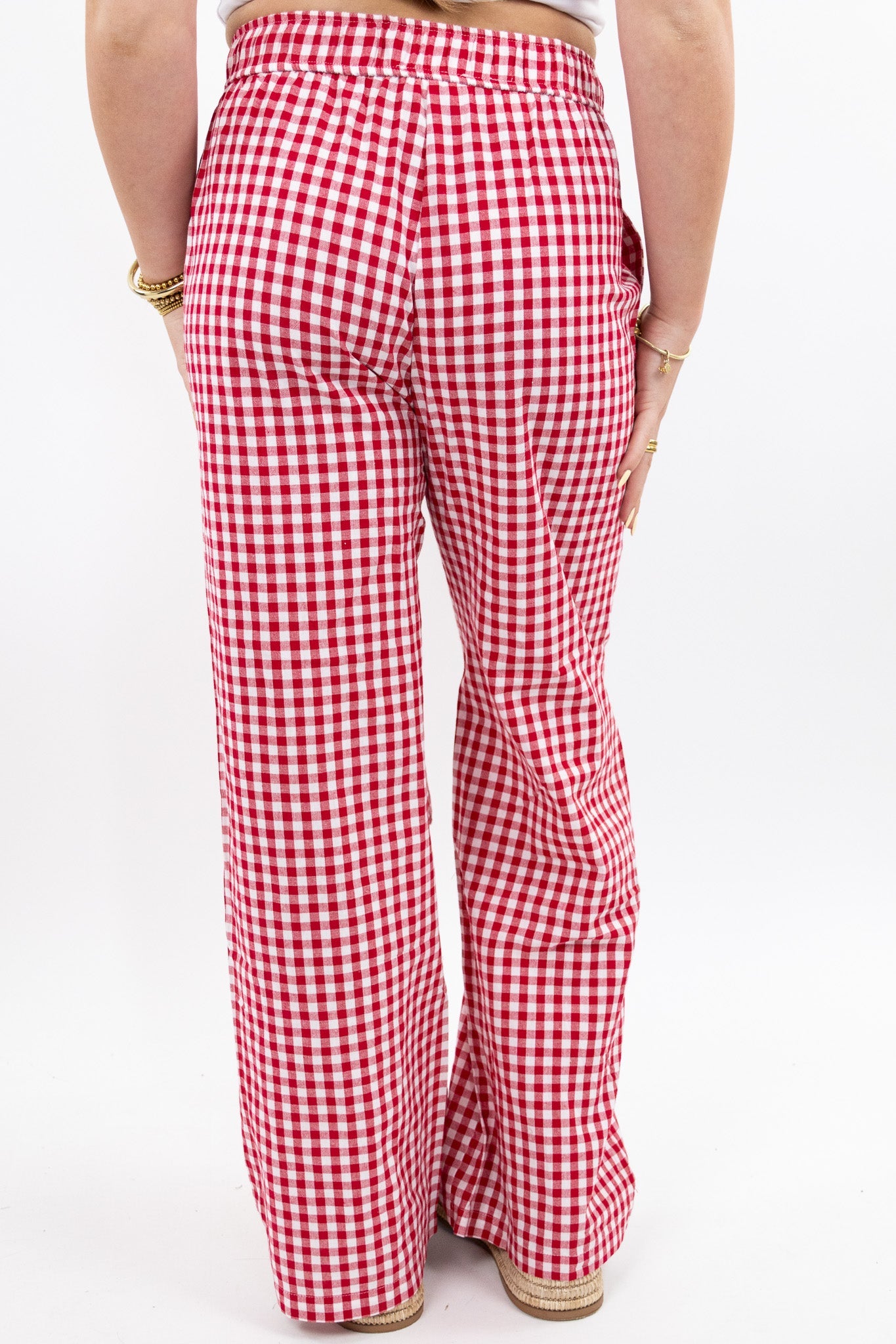 Gingham pants