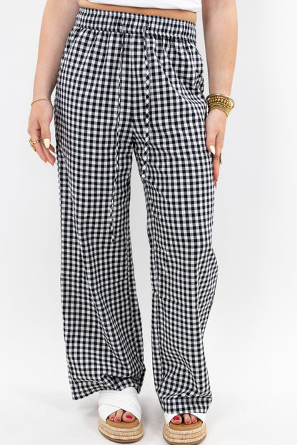 Gingham pants