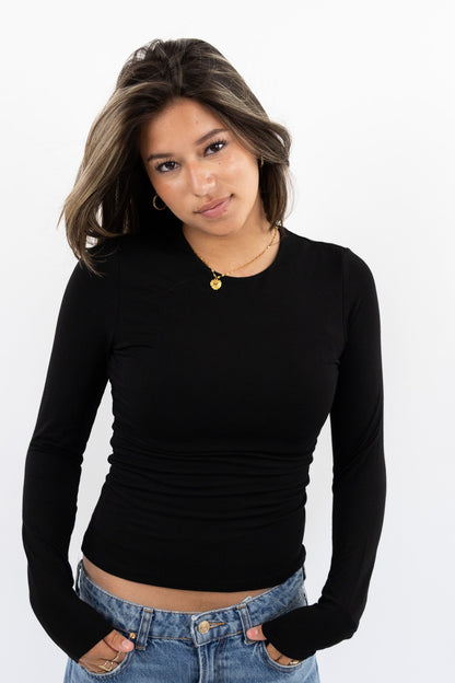 Leah base top long sleeve