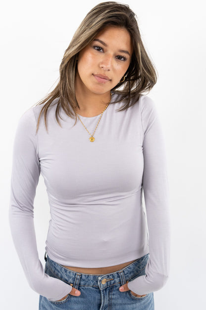 Leah base top long sleeve