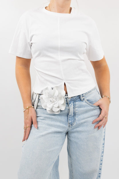 Leather Flower Accessory