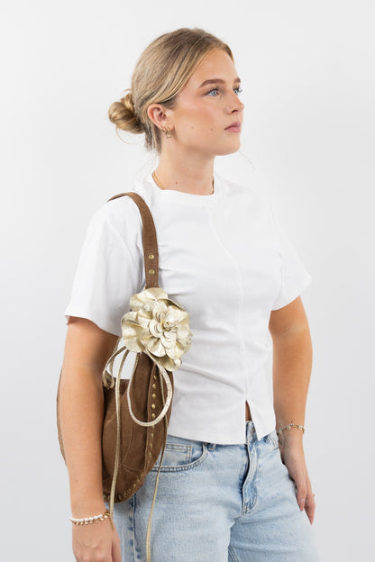 Leather Flower Accessory