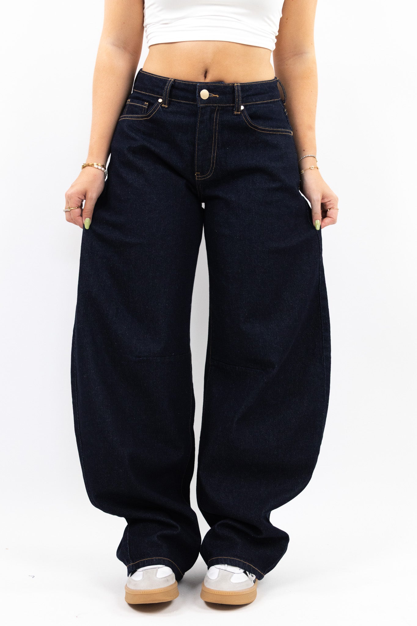 Gaia balloon jeans - stretch